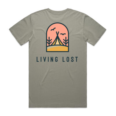 Men's faded short sleeve Thumbnail